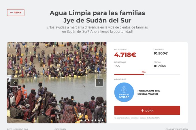 Estamos caaaasi a punto de llegar a la mitad del objetivo ✨ &iquest;Me ayud&aacute;is con la difusi&oacute;n de esta campa&ntilde;a