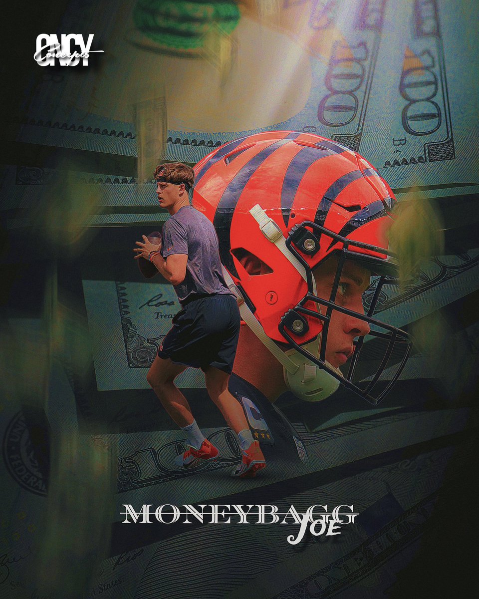 CNCYConcepts's tweet photo. joe shiesty. joe burr. joey b. moneybagg joe. 

@Bengals https://t.co/IoLJknRhT9