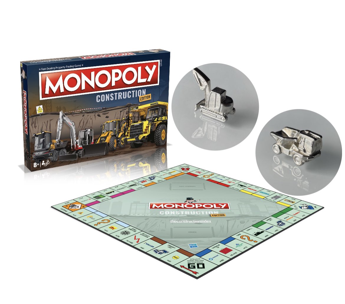 <a href="/JulieDDrill/">Julie White</a> <a href="/MonopolyUK/">MonopolyUK</a> <a href="/DDrillGroup/">D-Drill Group</a> 🏗️🎲🙃 Order here theconstructionindex.co.uk/monopoly