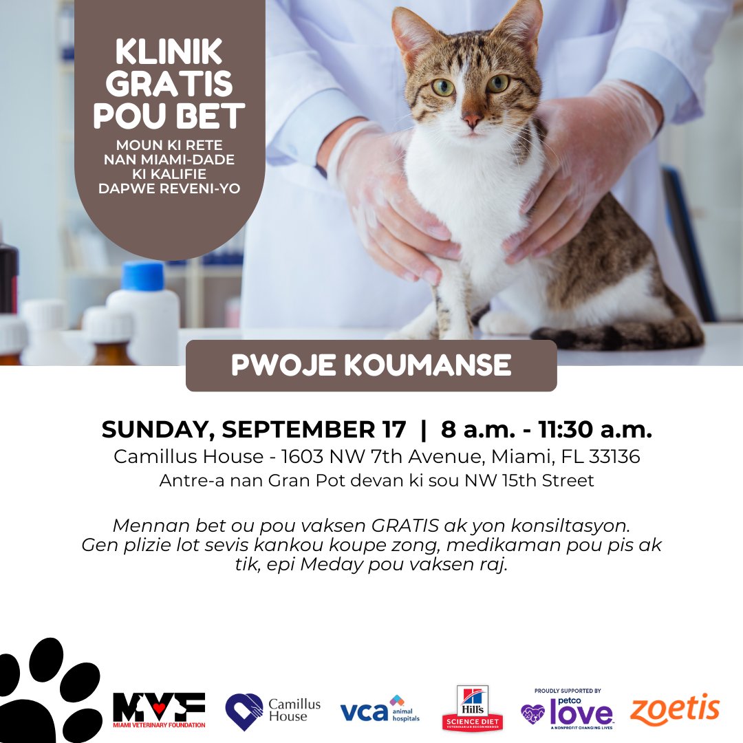 MiamiVetFoundation tweet media