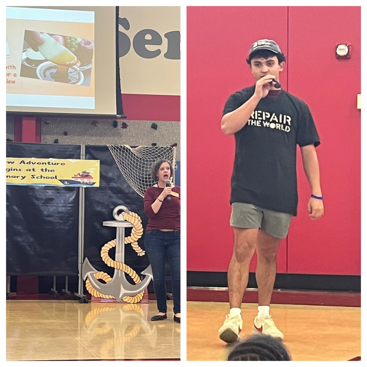 ktweetspot's tweet photo. Thank you Chaplain Megan and one of her upper school students for joining us at Community Meeting to share about Rosh Hashanah and Yom Kippur! We celebrate diversity of thoughts and beliefs! #waprimary https://t.co/BZIs0pDyoF