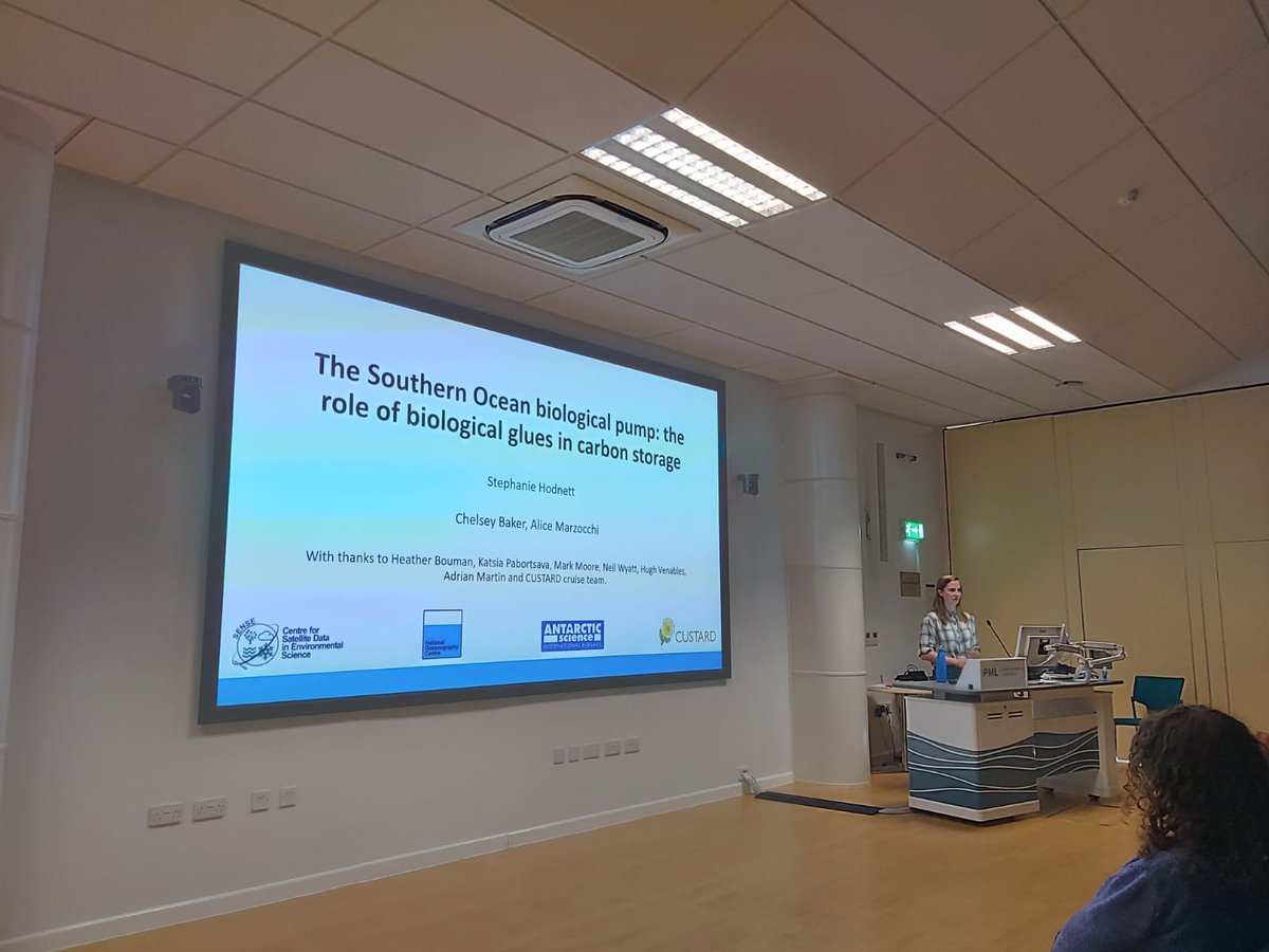 Stephanie Hodnett (@steph_c_hodnett) on Twitter photo A fantastic few days at <a href="/ChallengerAMBIO/">AMBIO</a> at <a href="/PlymouthMarine/">Plymouth Marine Lab</a> hearing all about new biogeochemical research. It was a privilege to attend as a pre-ECR and meet everyone, and a massive thank you to those who organised it!
Catch up with <a href="/SarahECryer/">Sarah Cryer</a> 's brilliant daily diaries 😎 A fantastic few days at <a href="/ChallengerAMBIO/">AMBIO</a> at <a href="/PlymouthMarine/">Plymouth Marine Lab</a> hearing all about new biogeochemical research. It was a privilege to attend as a pre-ECR and meet everyone, and a massive thank you to those who organised it!
Catch up with <a href="/SarahECryer/">Sarah Cryer</a> 's brilliant daily diaries 😎