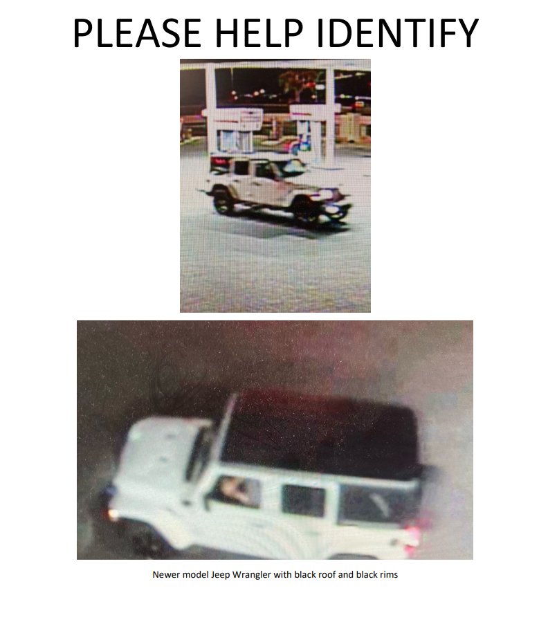 LVMPD's tweet photo. We are seeking the public’s help regarding a deadly hit and run that occurred on 9/8/23 near Flamingo Road and Fort Apache.

Click below for more information.
  
Anyone with info regarding the vehicle is urged to call the LVMPD @ 702‐828‐3595 or remain anonymous @CrimeStoppersNV https://t.co/Q14rk3B4Wo
