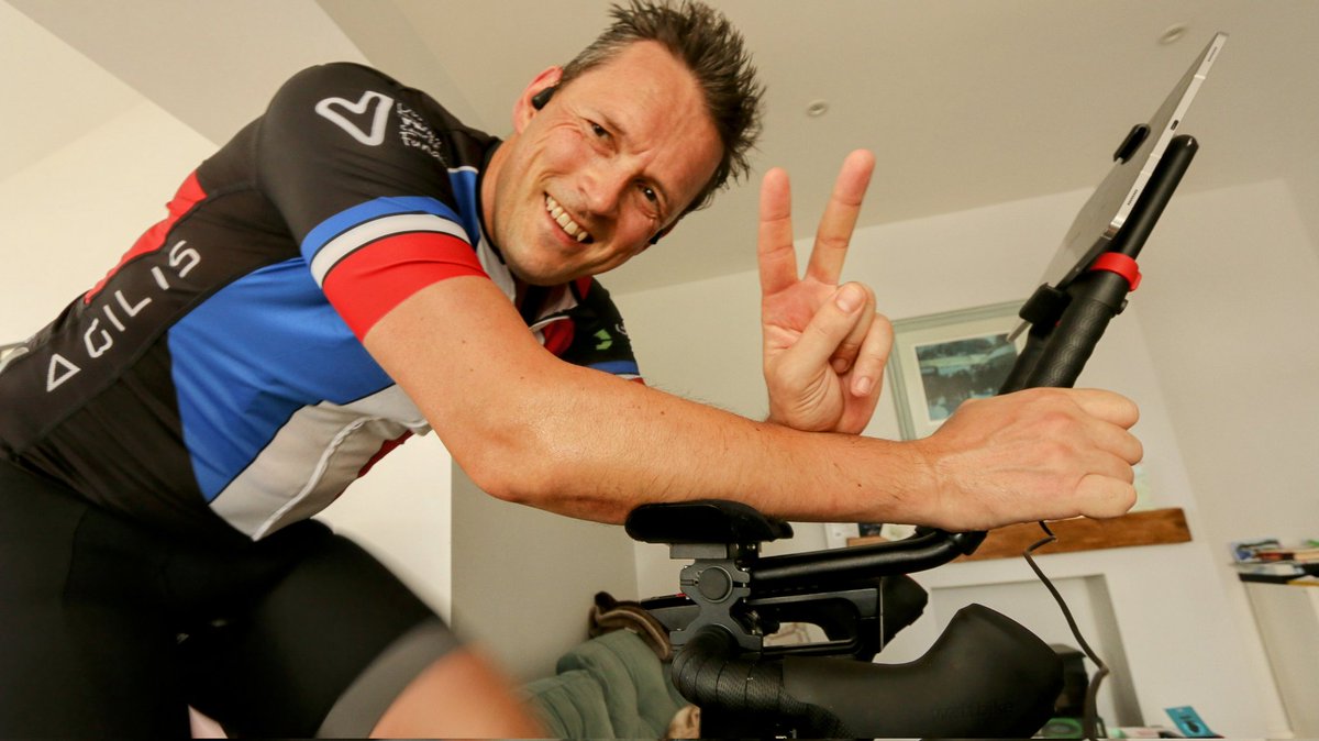 Just update on the Velindre World Cup Bike Ride a lot of you sponsored me for. My wife Jen passed away recently from breast cancer so I did not make the trip. I am doing the entire course virtually on a Wattbike. Thanks if you have donated already. If not: justgiving.com/fundraising/Ga…