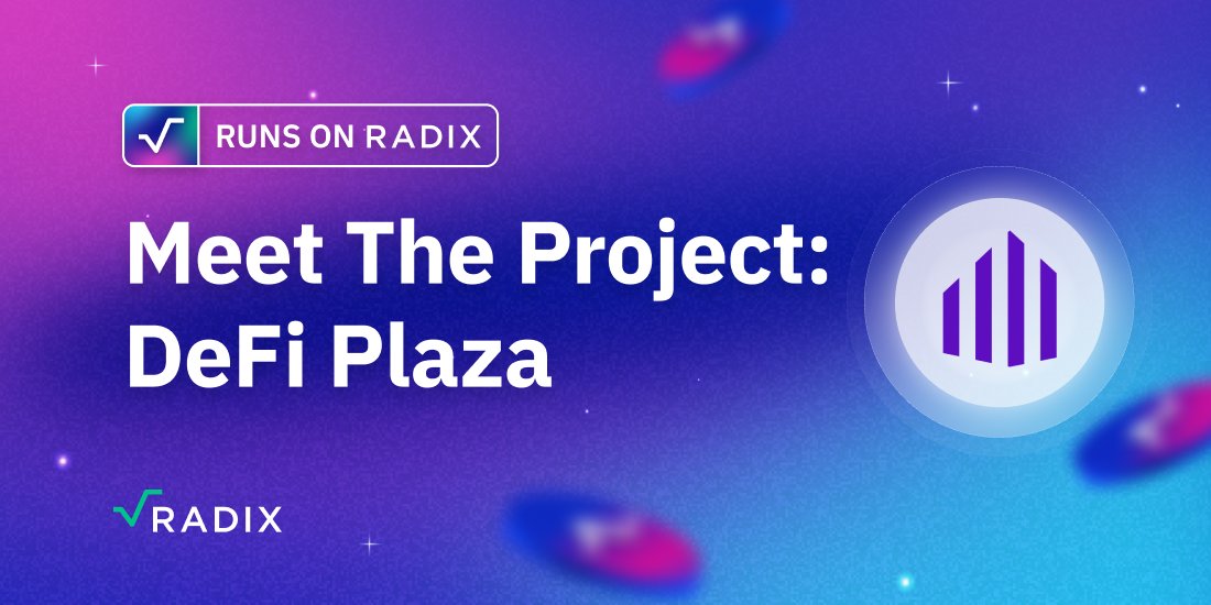 #RunsOnRadix Q&amp;A: DeFiPlaza

<a href="/DefiPlaza/">DefiPlaza</a> redefines the trading &amp; liquidity provision landscape by focusing on capital efficiency &amp; user-centric design 🛠️

Here's what you need to know 👇

radixdlt.com/blog/runs-on-r…
