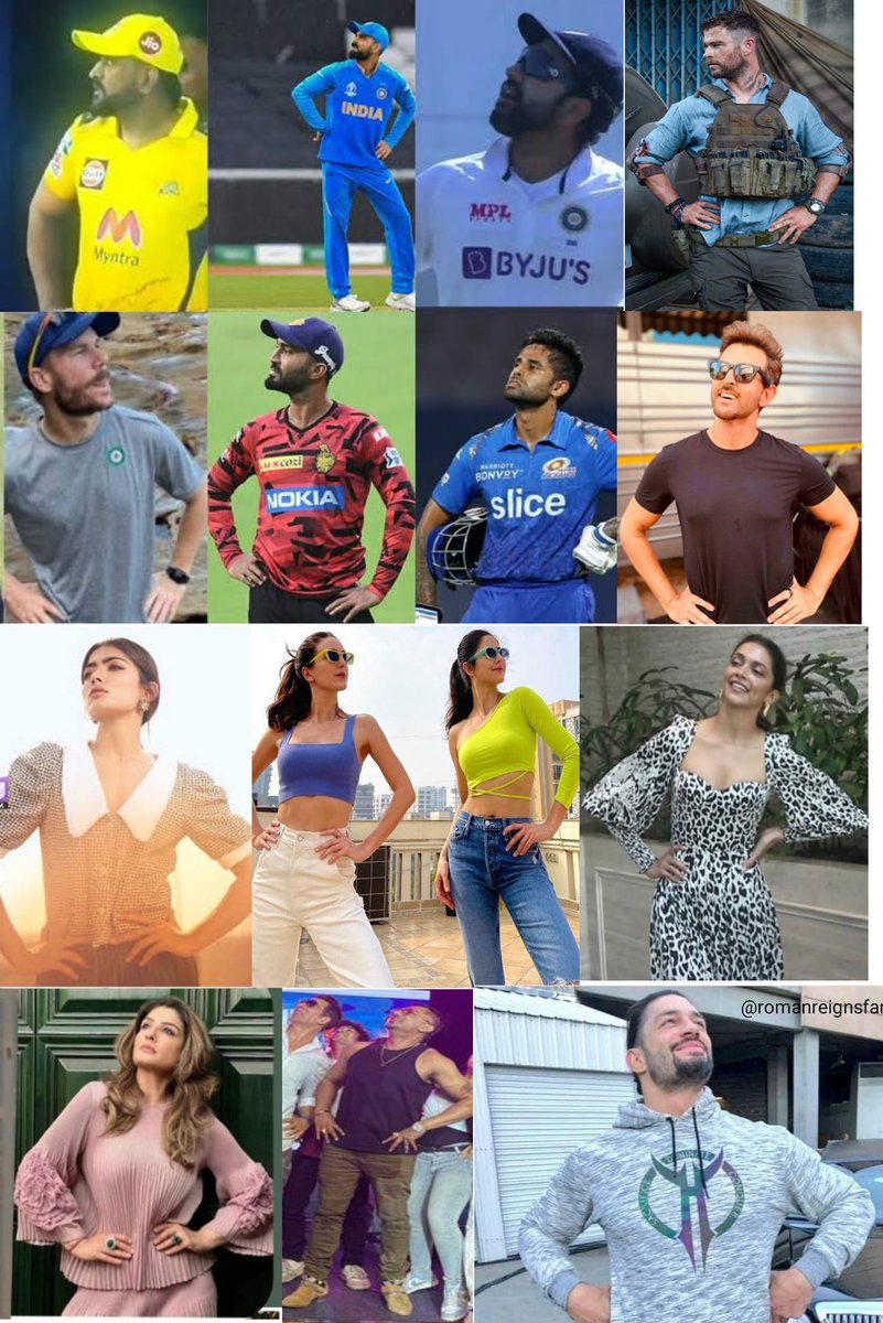 Akshay_Brigade's tweet photo. the ICONIC RAJU pose featuring celebrities. @akshaykumar 

#HappyBirthdayAkshayKumar https://t.co/BP7gI0zrzD