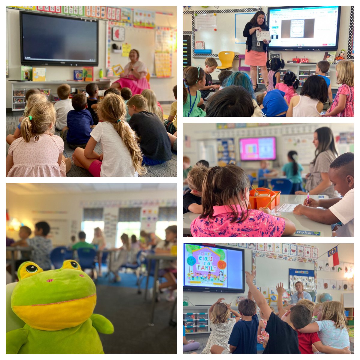 Our newest #KinderFrogs fit right in! ❤️🐸❤️