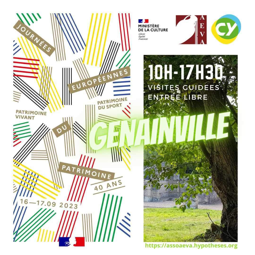 JOURNÉE EUROPÉENNE DU PATRIMOINE 16 et 17 SEPTEMBRE 2023 DE 10H A 17H30 

L’AEVA et les stagiaires de CY Paris Université seront présents  sur le site des Vaux de la Celle pour vous faire visiter notre chantier de fouilles. Venez nombreux! 
Ateliers et visites sont au programme !