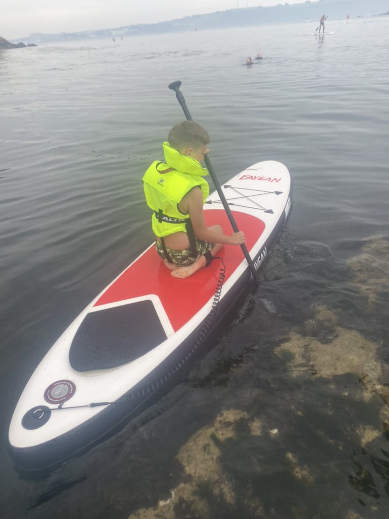 kimjDavis90's tweet photo. “Mummy I NEED to swim! Can we take the paddle board out? Errr of course, you don’t need to ask me twice 😂😘 have a lovely weekend @pennypetersMCA @Mayflower_MCA https://t.co/0NcIJ9jXBz