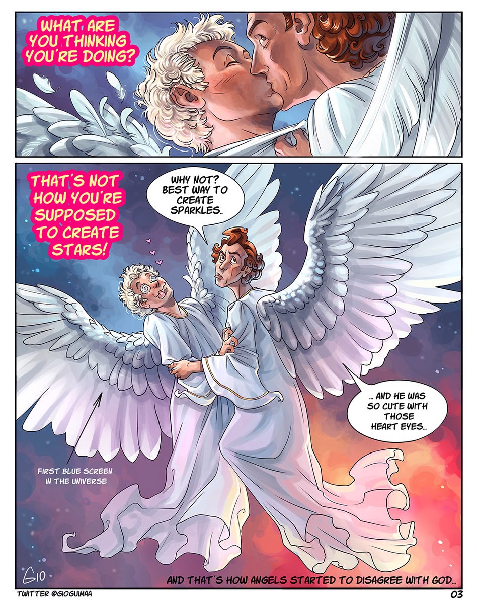 Sorry for my silly joke in here! But... why not?😂
#GoodOmens2 #GoodOmensFanArt #GoodOmens #fanart