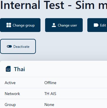 Keysim has just landed in Thailand 🇹🇭

It connects to 

✅ DTAC
✅ Real Future 
✅ TH AIS 

Very much emergency ‘send a watsapp’ message pricing but cool to have in one’s pocket 

Vietnam 🇻🇳 soon