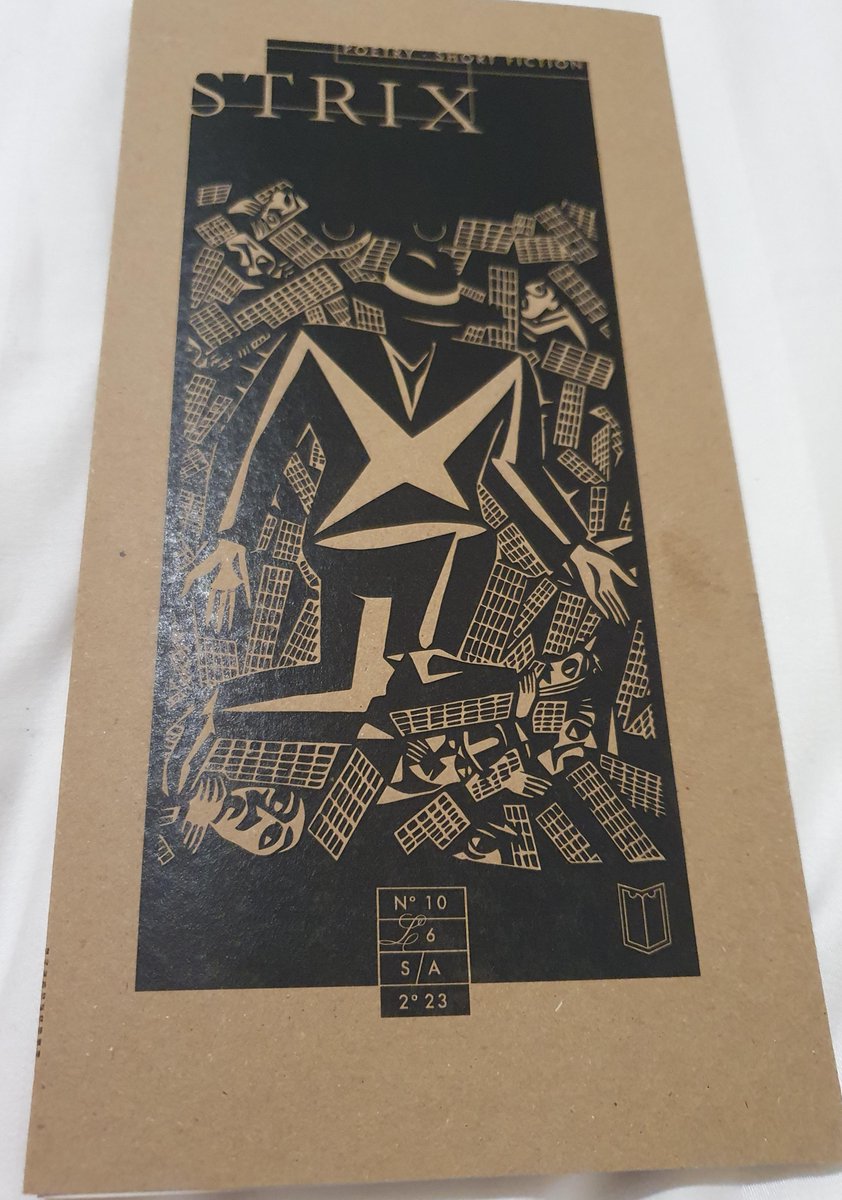 Thanks <a href="/StrixLeeds/">Strix Magazine</a> for the lovely launch event yesterday. It was a great evening and thanks for publishing my poem in this beautiful magazine.