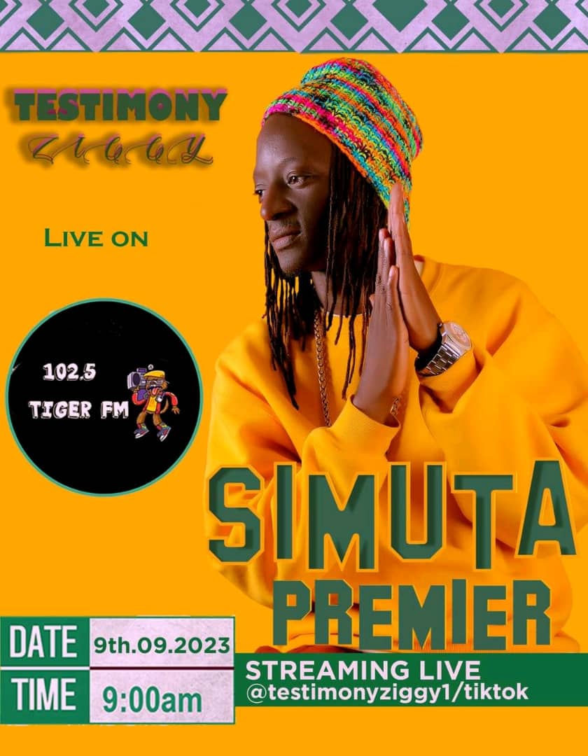 Tell a friend to a friend that SIMUTA❤️ YENSONGA🕺🕺🕺💃💃💃🔥🔥🔥
DONT MISS This Saturday Live <a href="/102/">Tony</a>.5 TIGER FM_9:AM. 
#wamagwegambasimuta
#simuta2deworld🌏
#TestimonyZIGGY
#bullet💥💥💥
