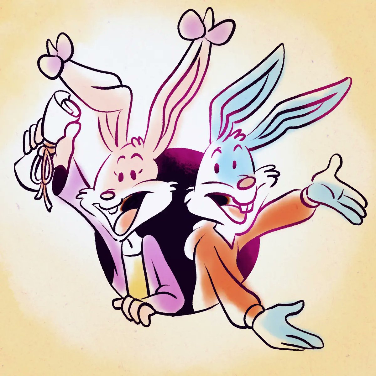 artzoid_'s tweet photo. happy tiny toons release day! this show was my first union job, I got it through some pretty absurd luck when I was considering giving up on pursuing art. I wholeheartedly hope that you watch it, that it makes you laugh, and that it brings you as much joy as I had working on it! https://t.co/D6NcCNPwyM