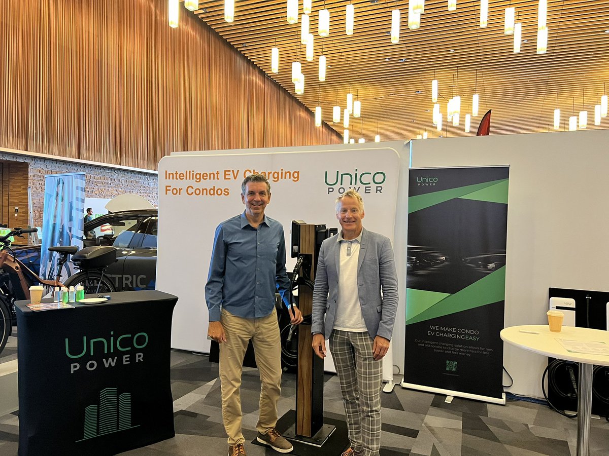 UnicoPower's tweet photo. Get ready, Vancouver! Unico Power, your trusted partner in residential EV charging and energy management, is set to elevate your electric experience at Fully Charged Vancouver! #FullyChargedLIVECanads https://t.co/bUYFsPcVFE