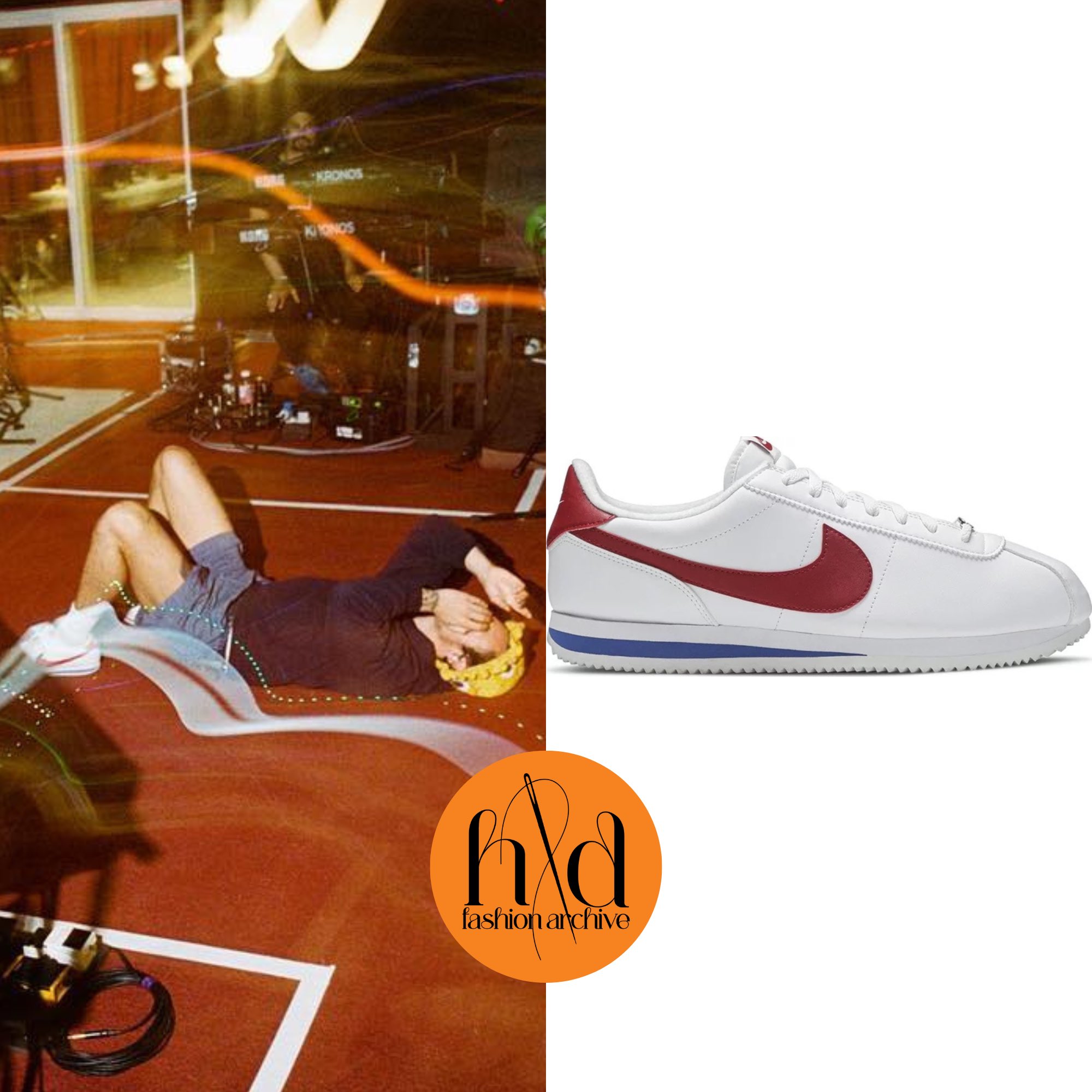 HLD Fashion on X Harry wore a pair of Nike Cortez Basic Leather Forrest Gump 2019 sneakers during his Coachella rehearsals last year. April 2022 https t DOkoMnMFQe https t gRqKSGHcK7 X