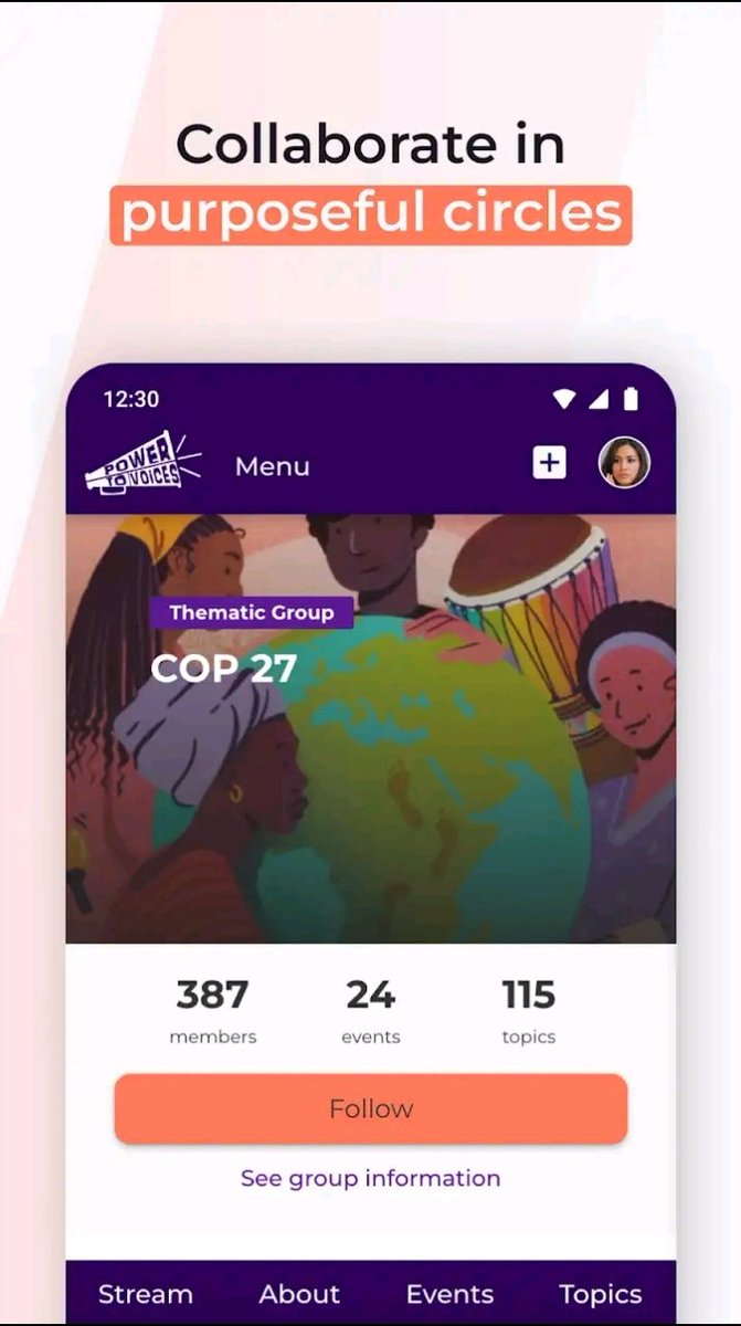 Remember when we launched the #Power2Voices platform in April 😉, Check this out, you can now access the resources anywhere, anytime through the #P2V App✨ incredible right😉 Download the app on Google/App Store 👇 play.google.com/store/apps/det… #Power2Voices #SocialChange