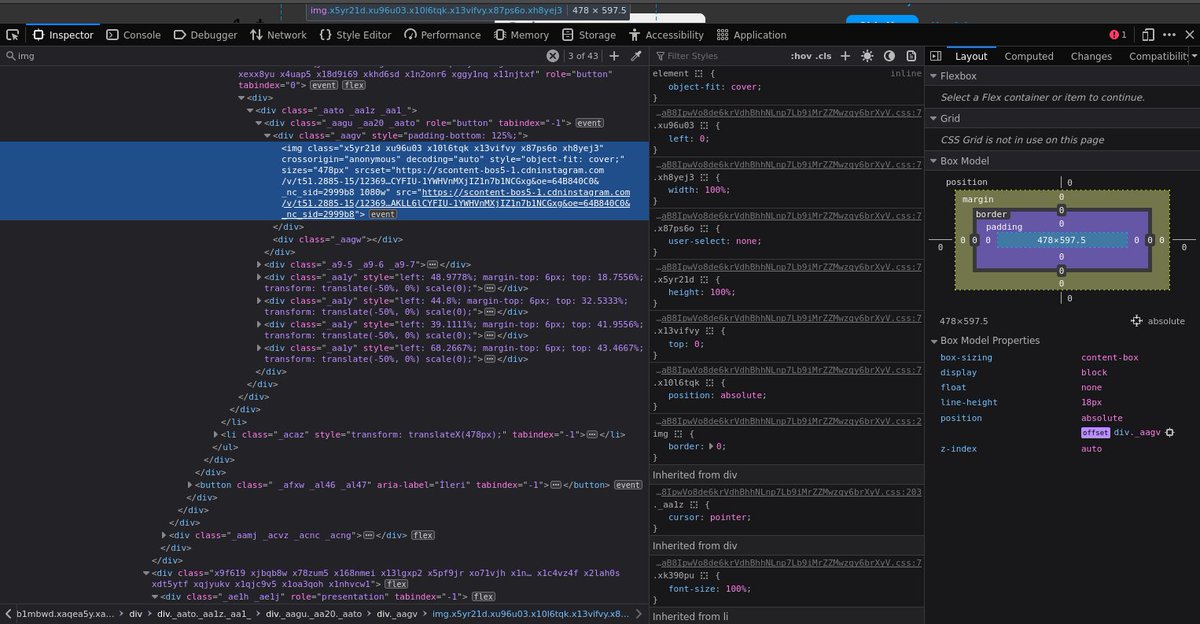 PCod3r's tweet photo. This is how you download images from Instagram. 🙃

#Hacker #Hacking #Hackerman https://t.co/WoK04P1Y0F