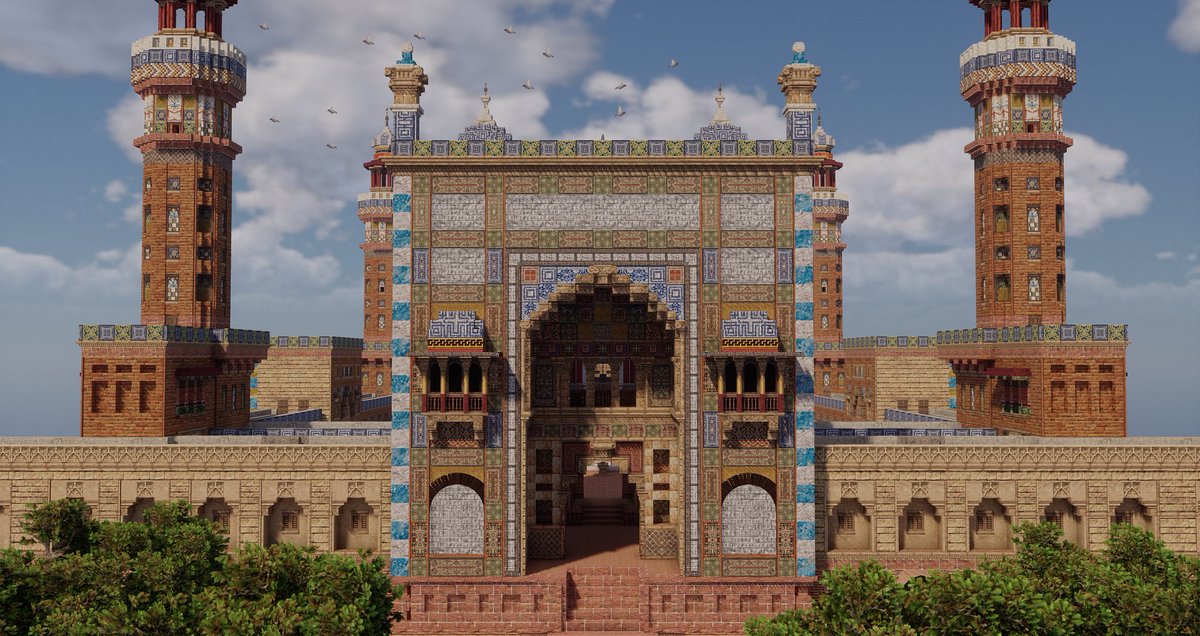 urara480's tweet photo. Wazir Khan mosque
#Minecraft #Minecraftbuilds #ConquestReforged https://t.co/dPwurAdCT5