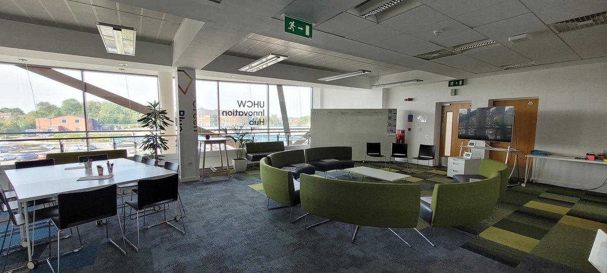 UHCWi KPO (@uhcw_kpo) on Twitter photo The green and blue area in the Innovation Hub is set up ready for next week's RPIW focusing on the Robotic Assisted Radical Prostatectomy. We look forward to welcoming team members from theatres and surgery. <a href="/JoanGoodbody/">Joan Goodbody</a> <a href="/Sarahmoulton16/">Sarah Moulton</a> <a href="/annis_rowley/">Annis Rowley</a> #betterneverstops The green and blue area in the Innovation Hub is set up ready for next week's RPIW focusing on the Robotic Assisted Radical Prostatectomy. We look forward to welcoming team members from theatres and surgery. <a href="/JoanGoodbody/">Joan Goodbody</a> <a href="/Sarahmoulton16/">Sarah Moulton</a> <a href="/annis_rowley/">Annis Rowley</a> #betterneverstops