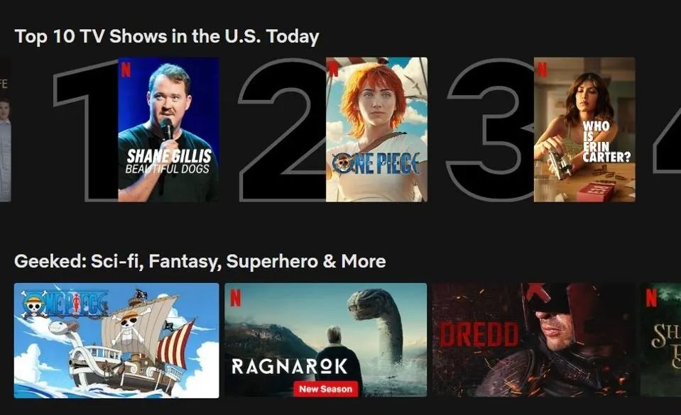 #OnePieceNetflix #OnePieceLiveAction 
One Piece has already been dethroned in the United States by Shane Gills Beautiful Dogs.