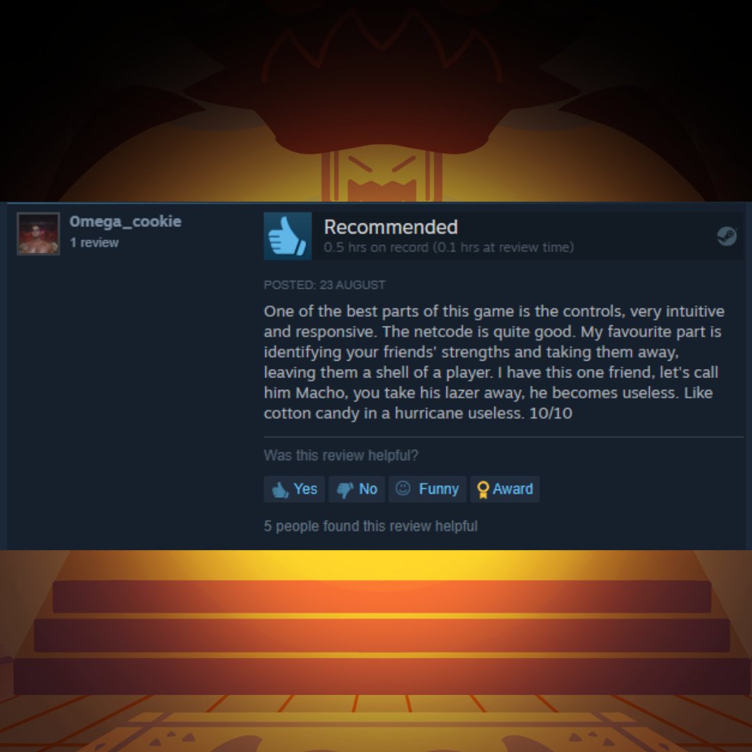 megapower_games's tweet photo. As Sun Tzu says, it's important to know yourself and your enemy. But in DepowerBall, you need to know your friends too.

Turn your friends into empty shells. Play #DepowerBall on #Steam: https://t.co/T5CLYxKJkU

Played it already? Leave a review!

#indiedev #screenshotsaturday https://t.co/ELNa6vpgMH