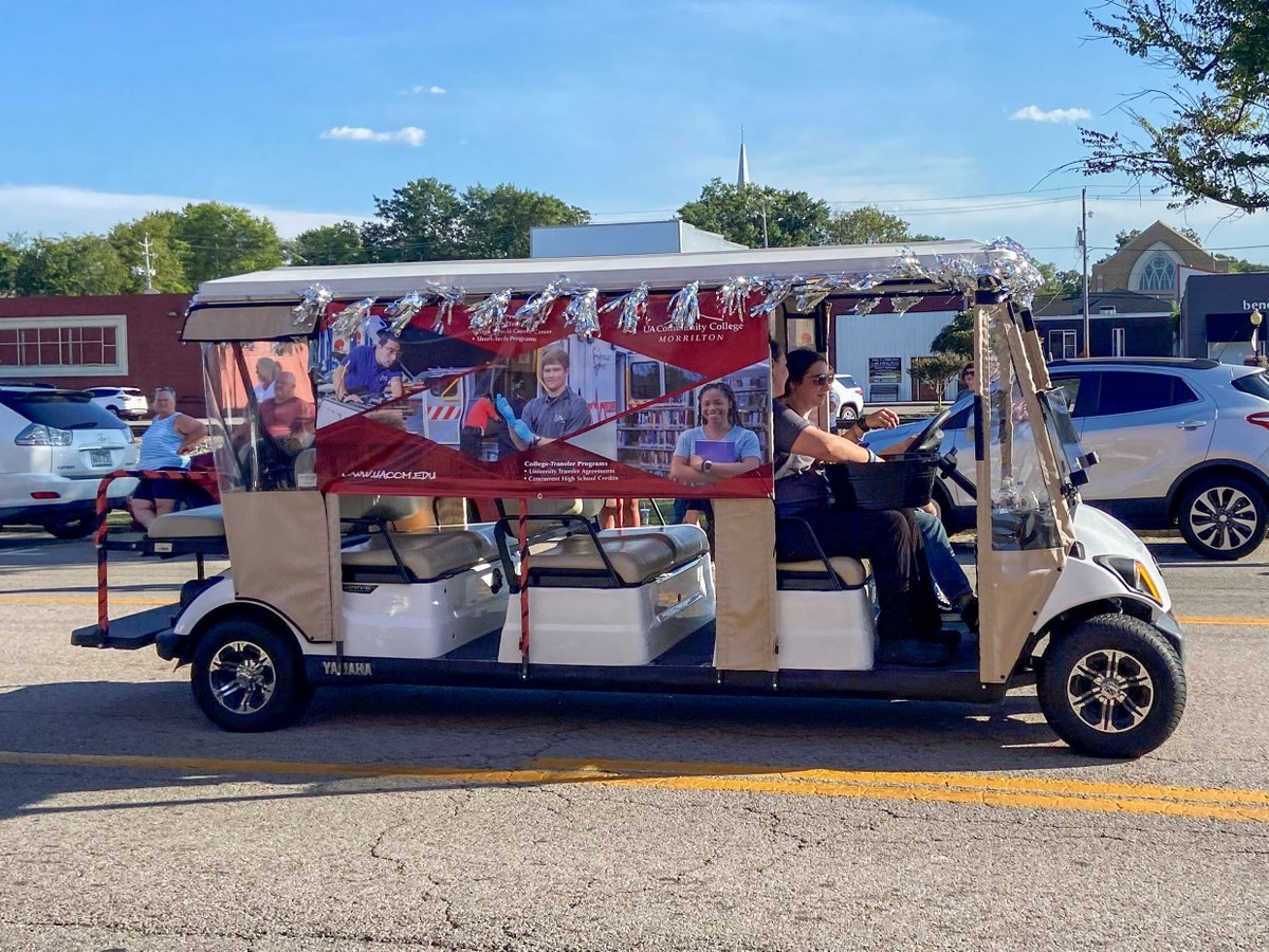 Two of our excellent student ambassadors, Milah Wyborny and Mary McDonald, braved the extreme heat and represented UACCM in the Conway County Fair Parade earlier this week! We're proud to have such great students &amp; thankful to be part of such an important event in our community!