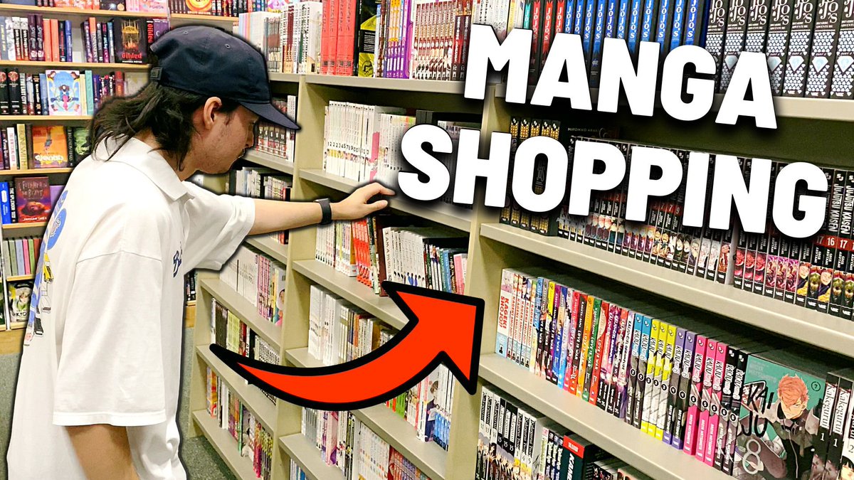 I went manga shopping with a homie and we picked up some HEAT! 🔥 You can check out the new video through the link below! ⤵️
•
youtu.be/IMRB5NRZuJg?si…
•
#manga #mangashopping #mangahaul #mangacollection #mangacollector #mangavideo #anime #otaku #shonen #shonenjump #mangastyle