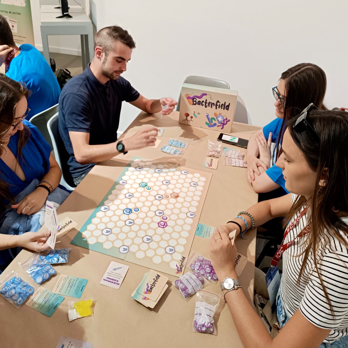 BacterfieldGame's tweet photo. ¡Muchas gracias a todos los que nos habéis visitado esta semana! 
¿Quieres unirte? Hoy estamos hasta las 20 h! Y si no has podido esta semana, ¡pronto anunciaremos más talleres! https://t.co/4qPCV2Zv3P