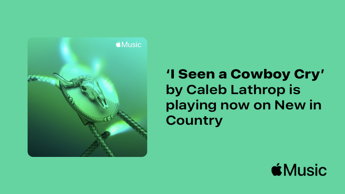 CalebLathrop3's tweet photo. Just passed a new Milestone on @AppleMusic. Thanks for listening!
https://t.co/JvtXNRTqX5 https://t.co/XXsBXB8oRH