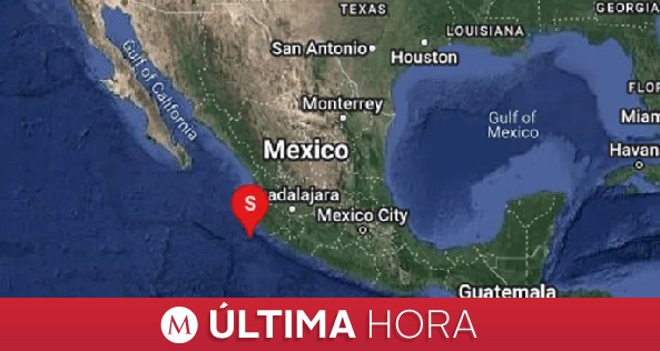 Milenio's tweet photo. 🚨 #ÚLTIMAHORA 🚨

Tiembla dos veces en Cihuatlán, #Jalisco, en menos de una hora

https://t.co/WVPHaZL9Vo https://t.co/5RcjjHNn1N