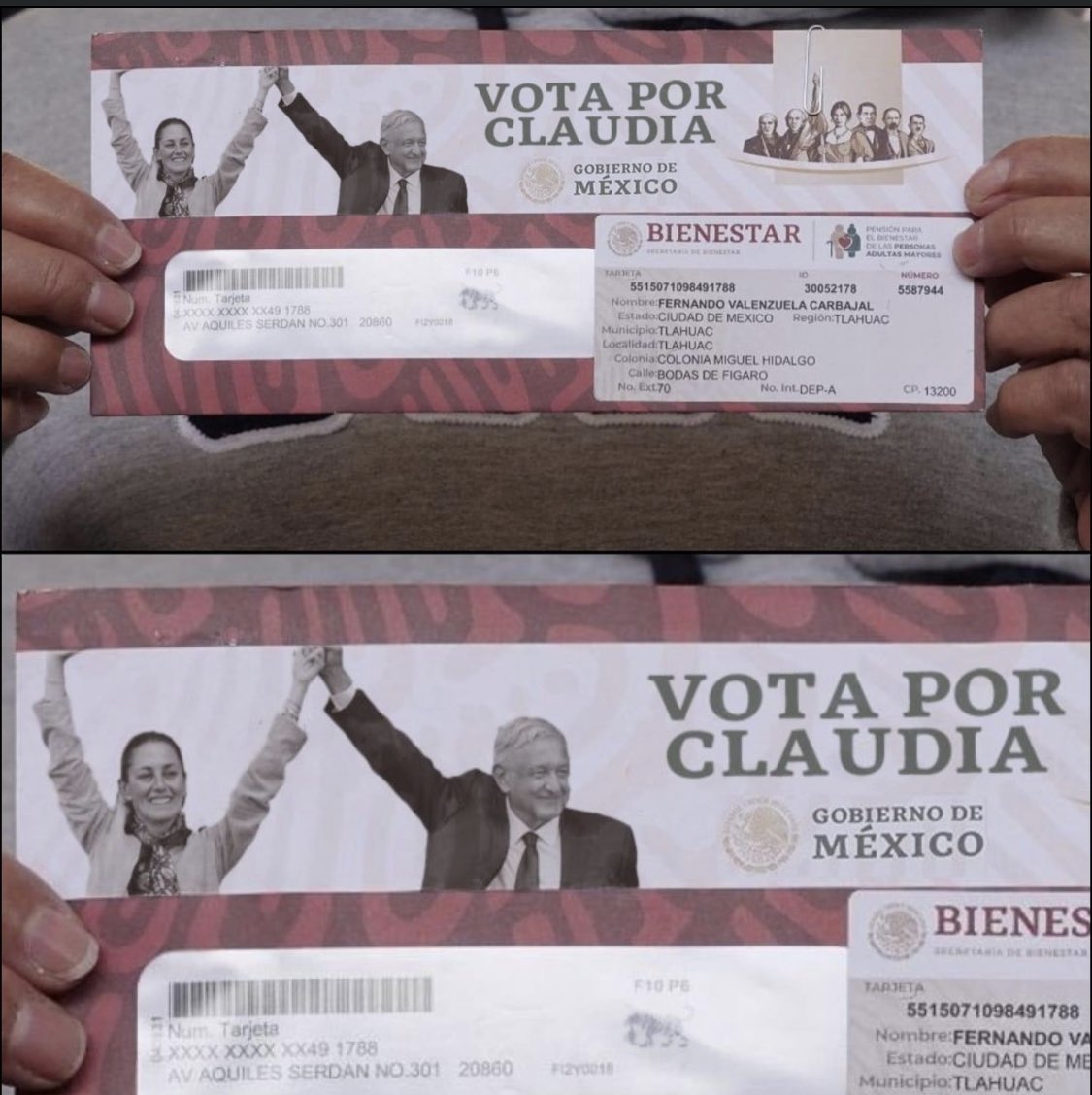 javiernutrinatu's tweet photo. Así entregan apoyos de Bienestar https://t.co/wRNjw1BzOo