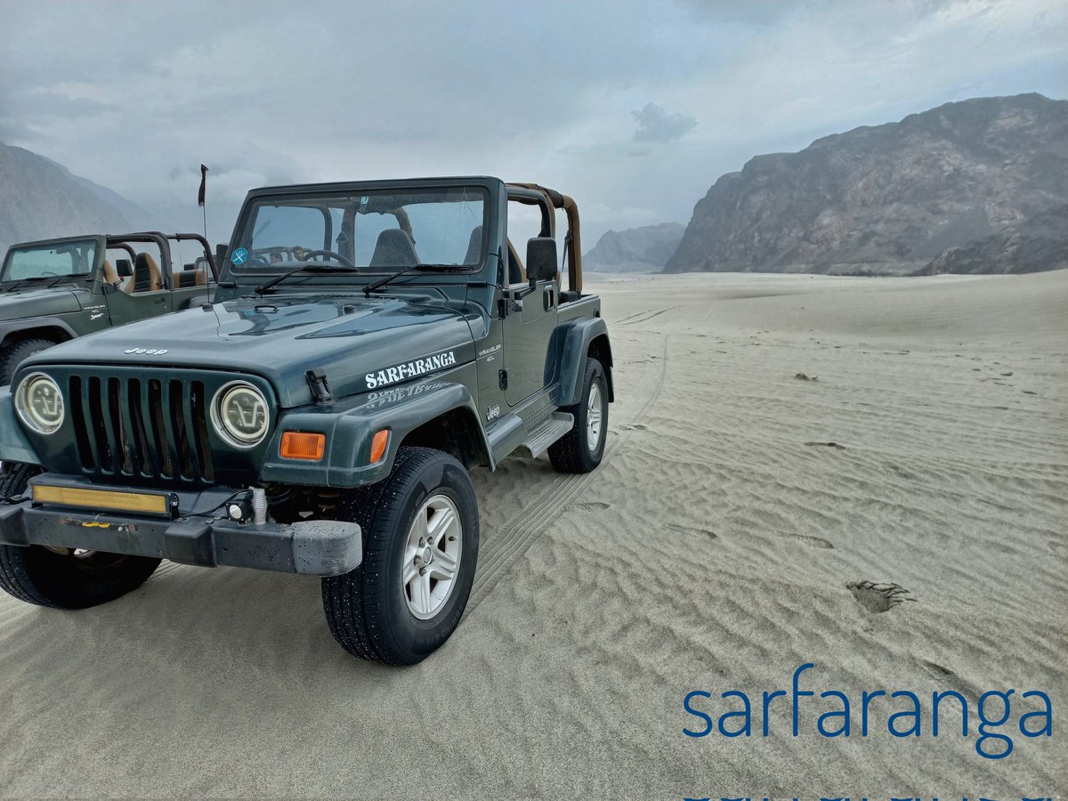 📍Sarfaranga: Skardu, Pakistan 🇵🇰 Are you ready to ride ? #pakistan #desert #safari #offroad #nature #adventure