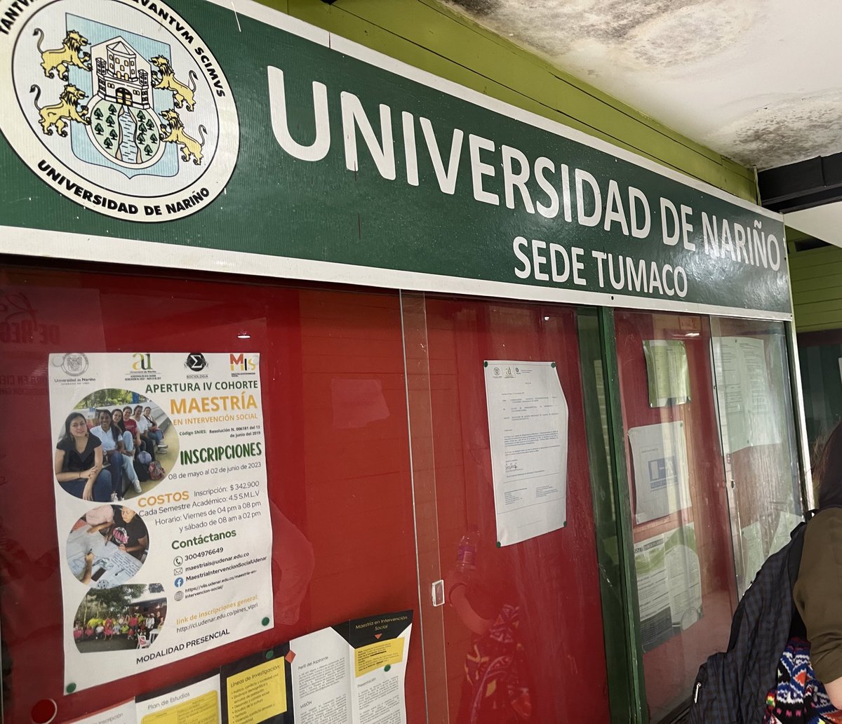 fondopazco's tweet image. Construir #EducaciónParaLaPaz 🕊️requiere de la creatividad y potencia que ha caracterizado al movimiento estudiantil siempre.

#Hoy nos encontramos con líderes y lideresas estudiantiles de la @Udenar de Tumaco para seguir rodeando la apertura de la sede Mar Agrícola.

¡Avanzamos!