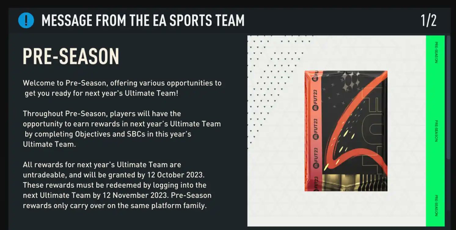 Ultimate Team 23: Pre-season - EA SPORTS Official Site