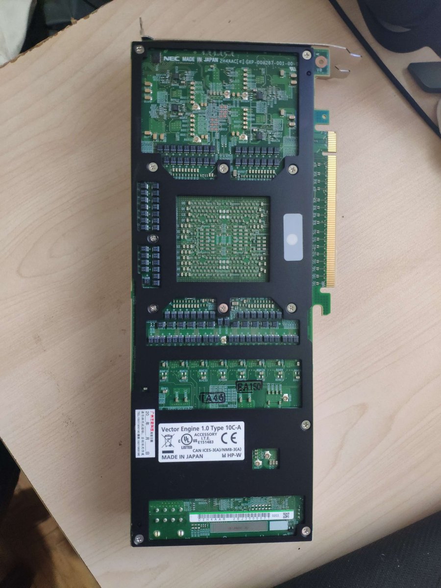 Anno0770's tweet image. Advertise your account with one PCB.
NEC #VectorEngine