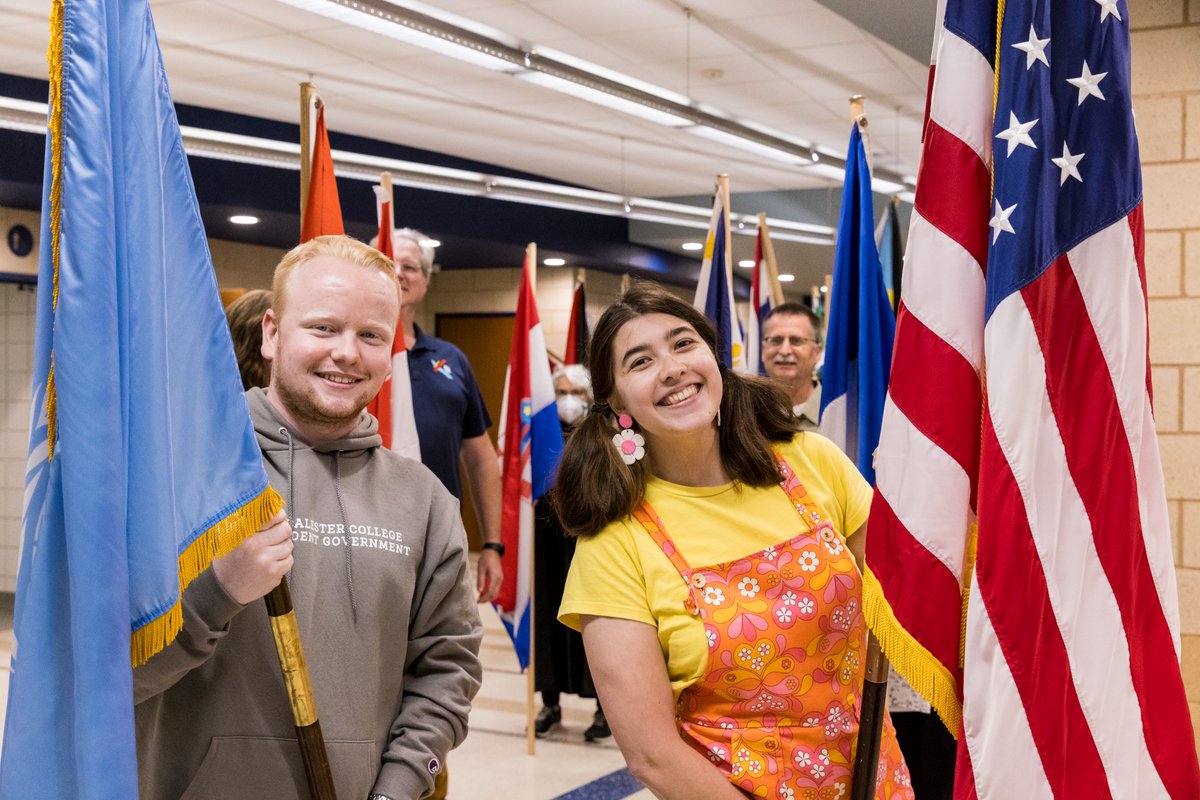 Macalester College tweet media