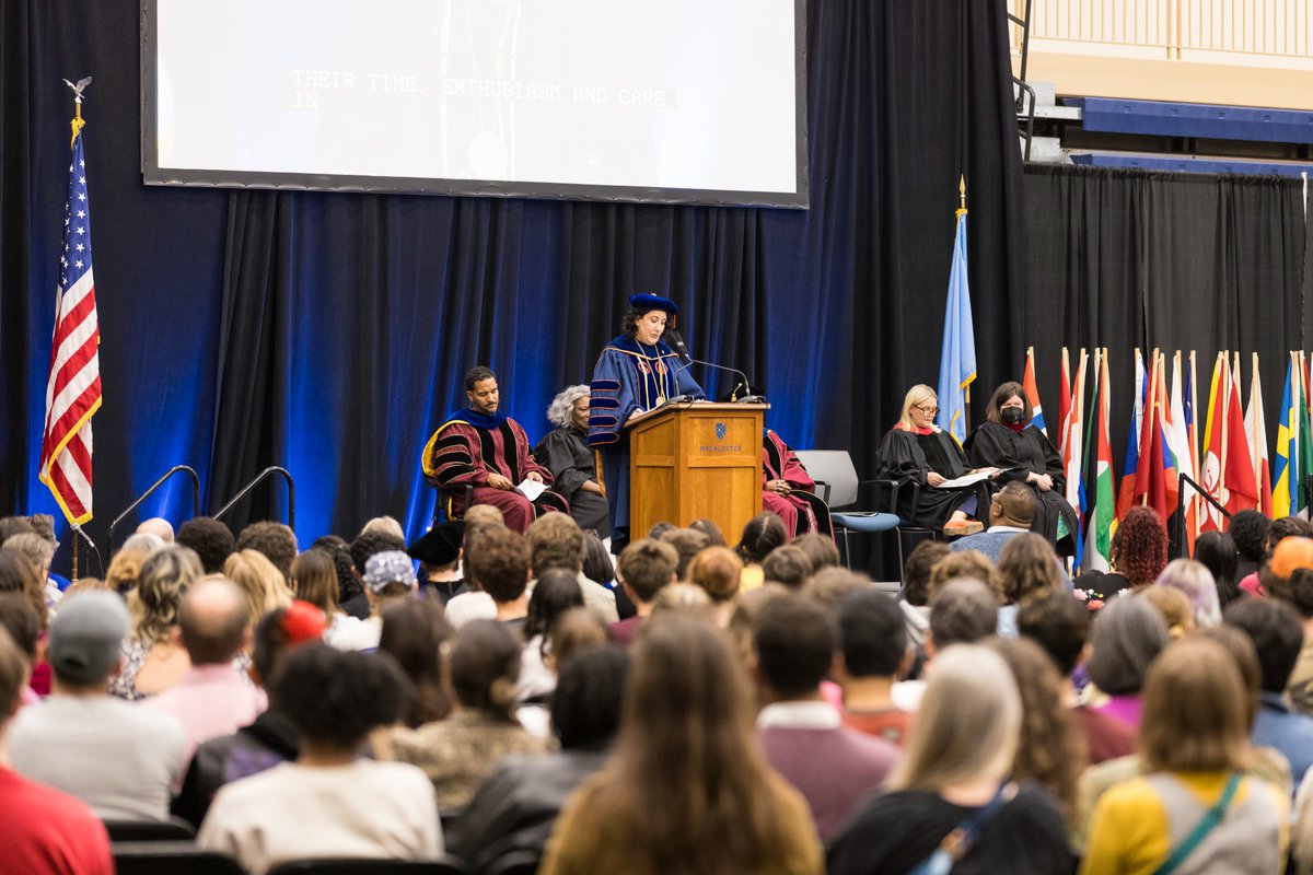 Macalester College tweet media