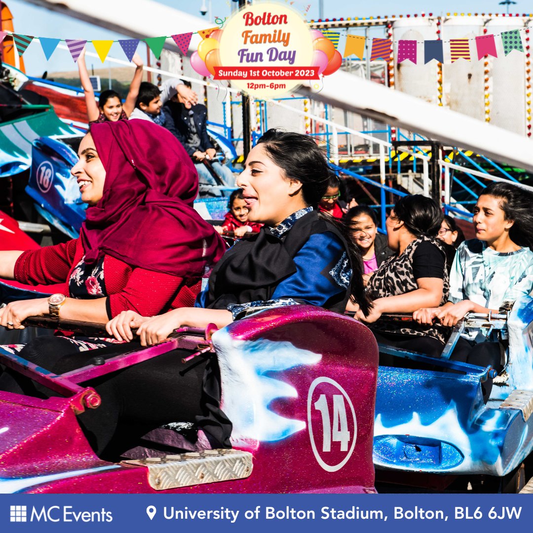 Bolton Family Fun Day is fast approaching ⏰

Help us spread the joy and make this the BEST event ever. Mark your interest now and stay updated with all the fun, food, and festivities we have in store! facebook.com/events/7933929…

#BoltonEvents #KidsDayOut #BFFD23 #BoltonFamilyFunDay