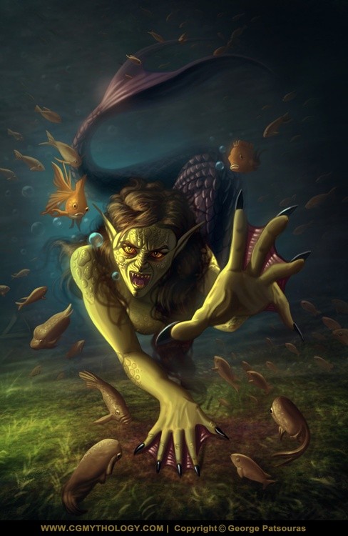 Today's Featured Image:  
Mermaid Creature by George Patsouras
View Larger Image: ArtWanted.com/imageview.cfm?…

#art #artwork #artist #featuredart