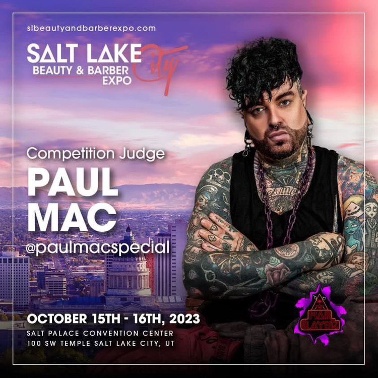 We are excited to announce that <a href="/PaulMacSpecial/">Paul Mac Special 💈</a> will be a judge for this years expo! He is an amazing artist all the way from Ireland! Click the link in our bio to sign up for the beauty and barber competitions!