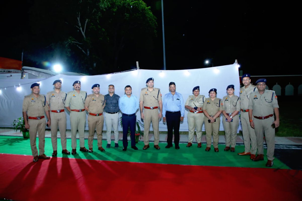 Cop_Manisha's tweet photo. At Police line on occasion of Janmashtmi. https://t.co/2QykqjrdQD