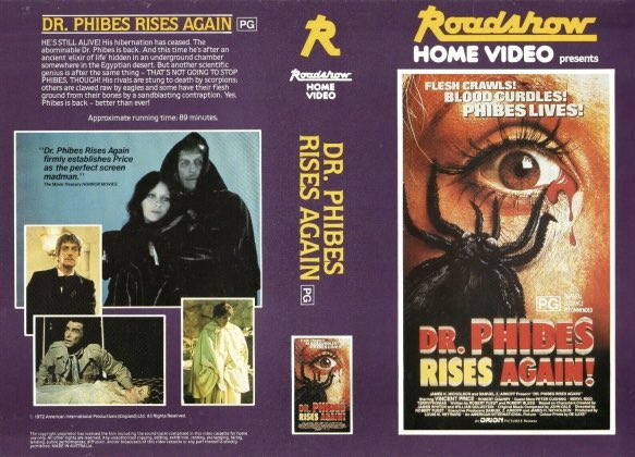 indieimmy's tweet image. Tonight at 21:05pm on @TalkingPicsTV is the horror film #DrPhibesRisesAgain starring Vincent Price and Peter Cushing. Directed by Robert Fuest.