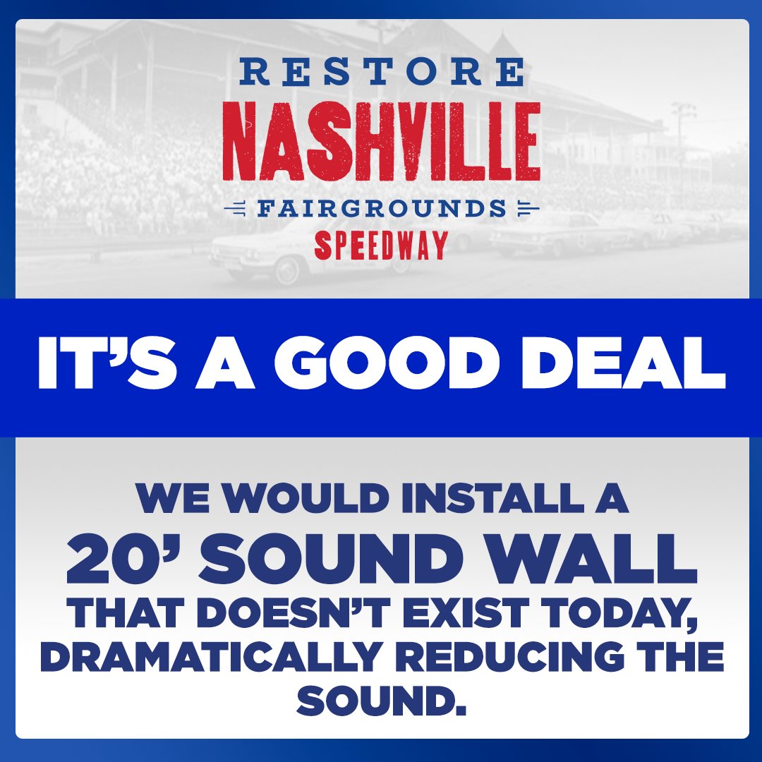 RestoreNFS's tweet image. How about a sound wall to lower sound in the neighborhood?

We will do that.

It&apos;s a good deal