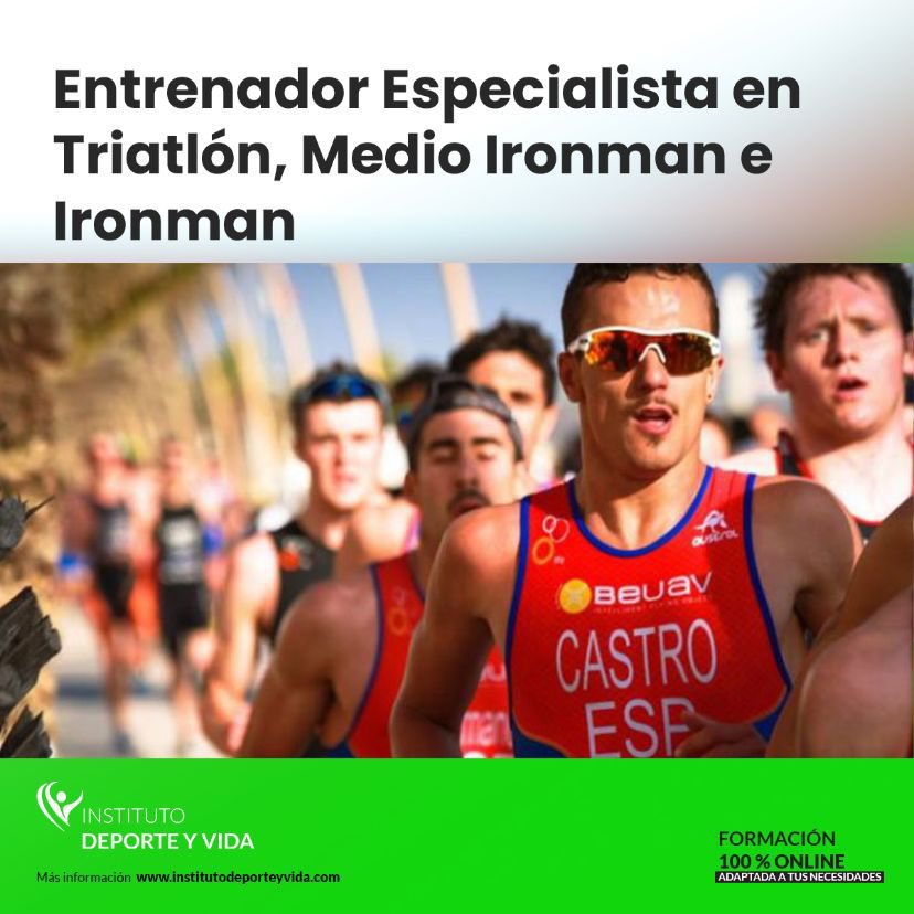 InsDeporteyVida's tweet image. Entrenador especialista en Triatlón, Medio Ironman e Ironman 🏊🚴‍♀️🏃🏻‍♂️

Matrícula Abierta!! Fórmate con los mejores @DCFajardoPodium @cdsunn00 @Jesusah80 @erikavillaecija @EspanaCobo @jdelcoso @JdelCampoVecino @GEMMARATONIANA @Sinuhehf