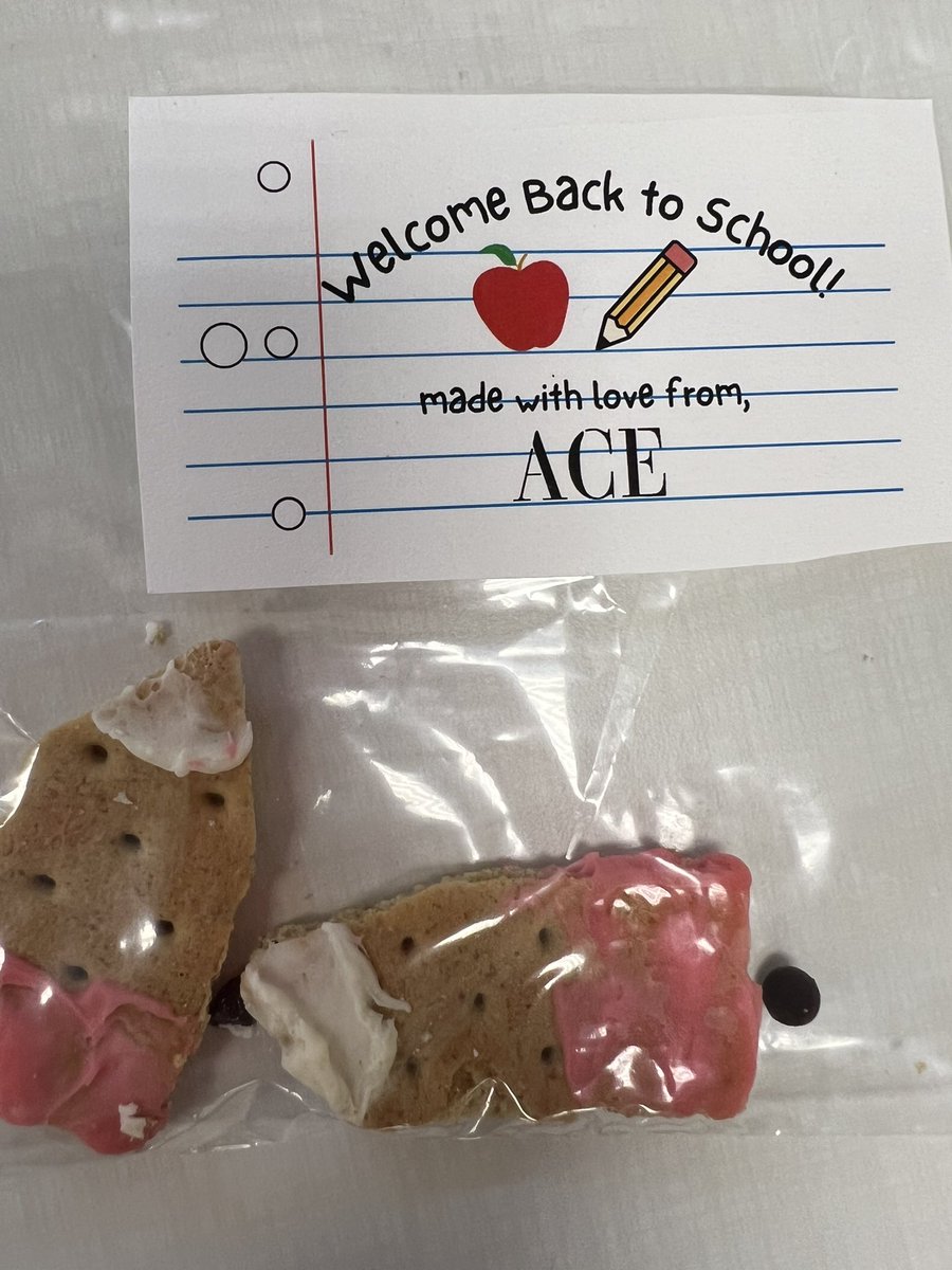 MrsCroceBHS's tweet photo. The best treat from my favorite crew! 🫶🏻Thank you! @RegateiroBHS @ACEingitwithV @BethpageUFSD https://t.co/oAbOomcmpQ