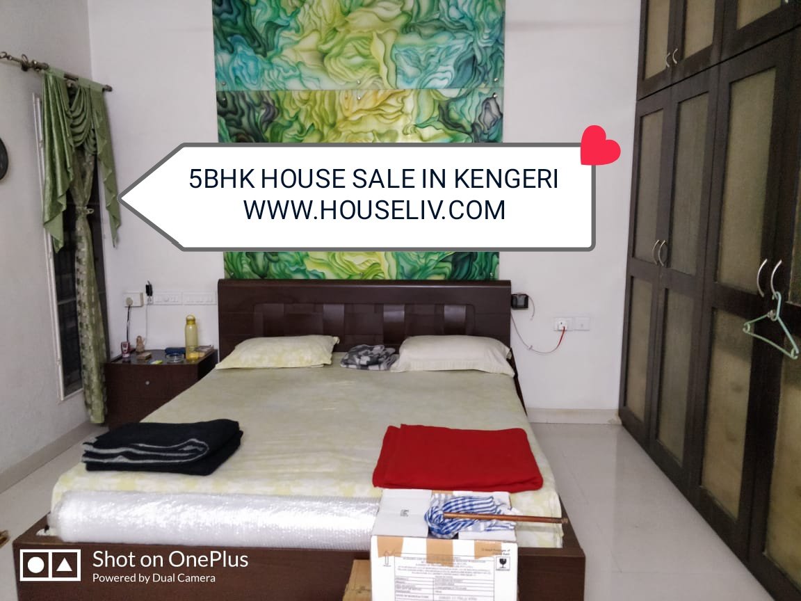 Independent 5BHK House For sale in Kengeri
Beautiful House for sale  Kengeri near BGS Hospital Maila Sandra, Just 800mtrs From Kengeri metro station, Site facing is East, House facing is East, Cauvery and borewell water, It is 40×60 (2400sqft) BBMP A-KATHA Property,