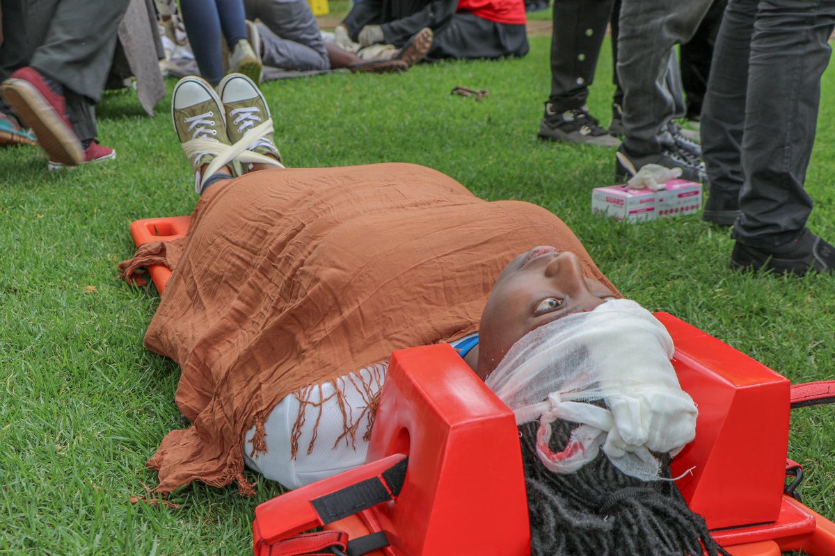 Krcs_NRbBranch's tweet photo. It was all about #FirstAidCompetitionKE today. skills, teamwork and Coordination while attending to casualties were witnessed. Hongera to all the participants. https://t.co/4BZvKnG4fS
