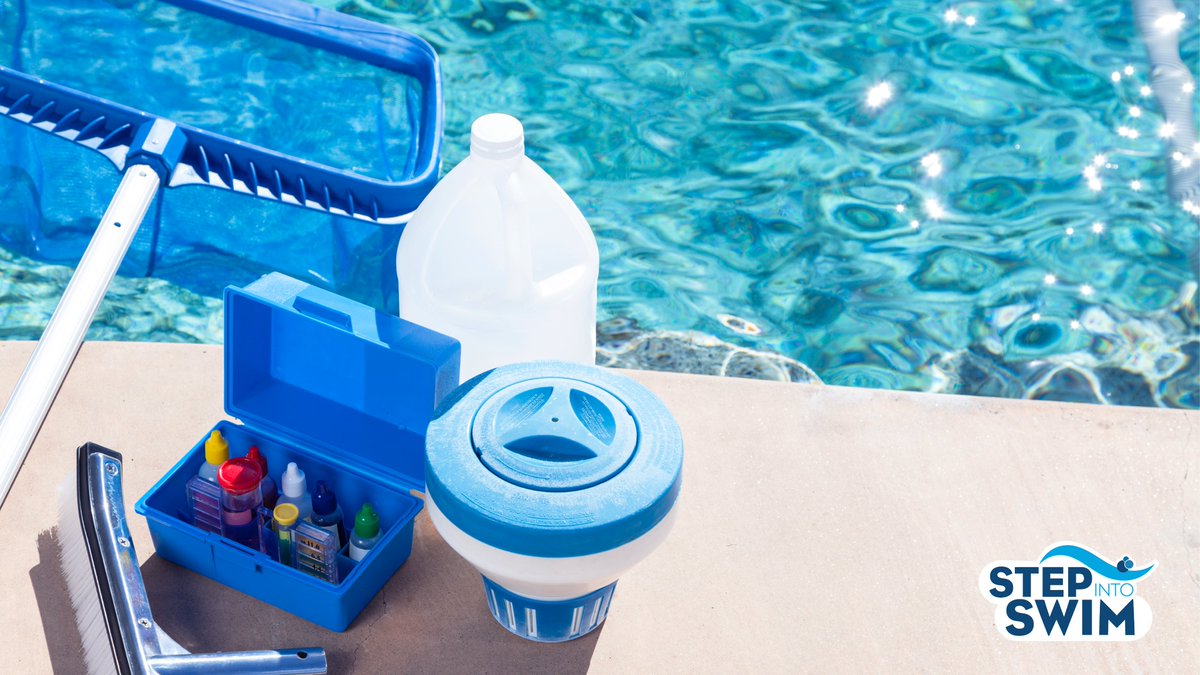 Backyard Pool Owners: Chemicals needed for clean, sanitized water are potentially harmful when stored or used improperly. Read the label and follow manufacturers’ instructions. Always store chemicals where they cannot be reached by children. #PoolSafety