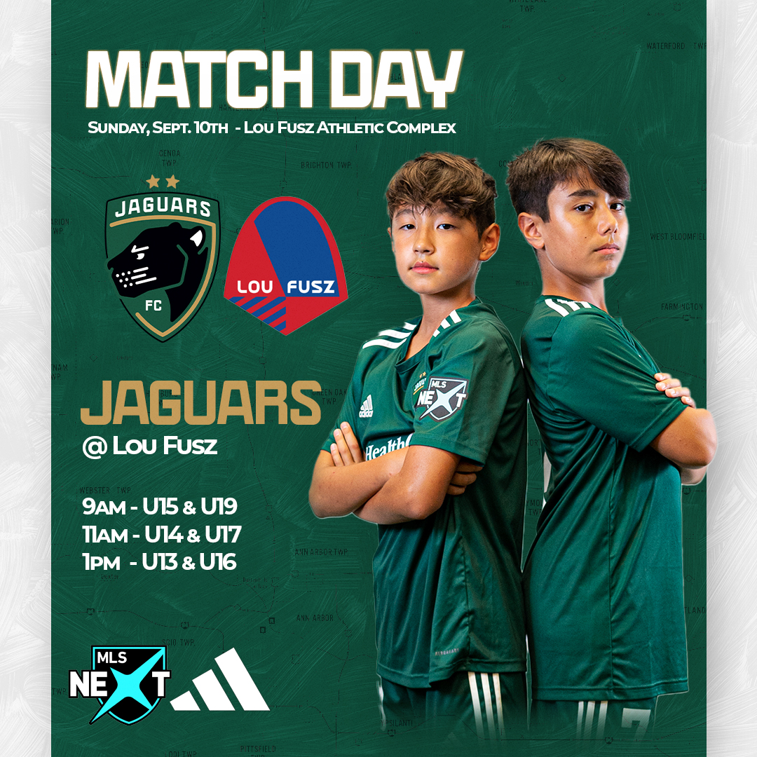 NEXT match day is finally here! The boys get the year started with a road trip to Missouri to play @lfamlsnext! 🫡 #LetsGoJags #MLSNEXT